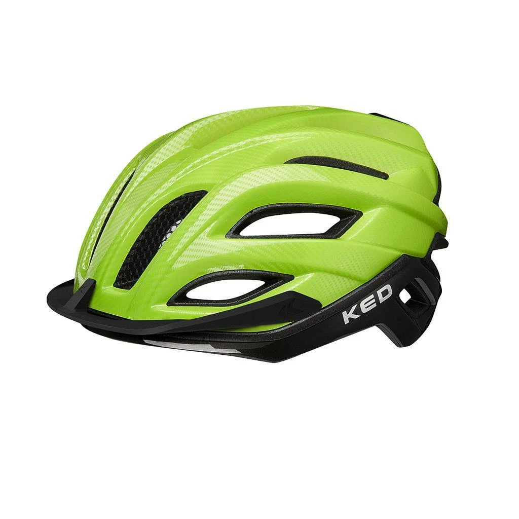 KED Champion Visor Helmet - Green/Black 3 KED Champion Visor Helmet - Green/Black