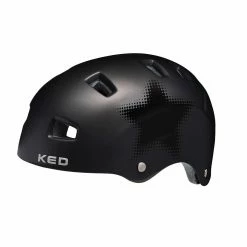 KED Risco Helmet - Black Matt Star