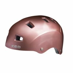 KED Risco Helmet - Rose Matt Star