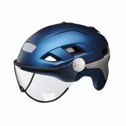 KED B-Vis X-Lite Helmet - Nightblue Matt