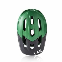 LAS Gravia Helmet - Matt Green/Black -Cycling Accessories Shop 1916 Gravia green blk D