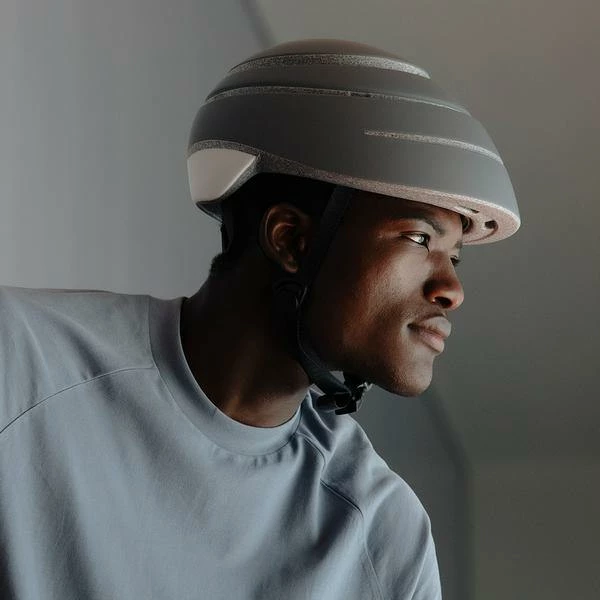 Closca Loop Helmet - Fossil/Red Wine 6 Closca Loop Helmet - Fossil/Red Wine - Image 4