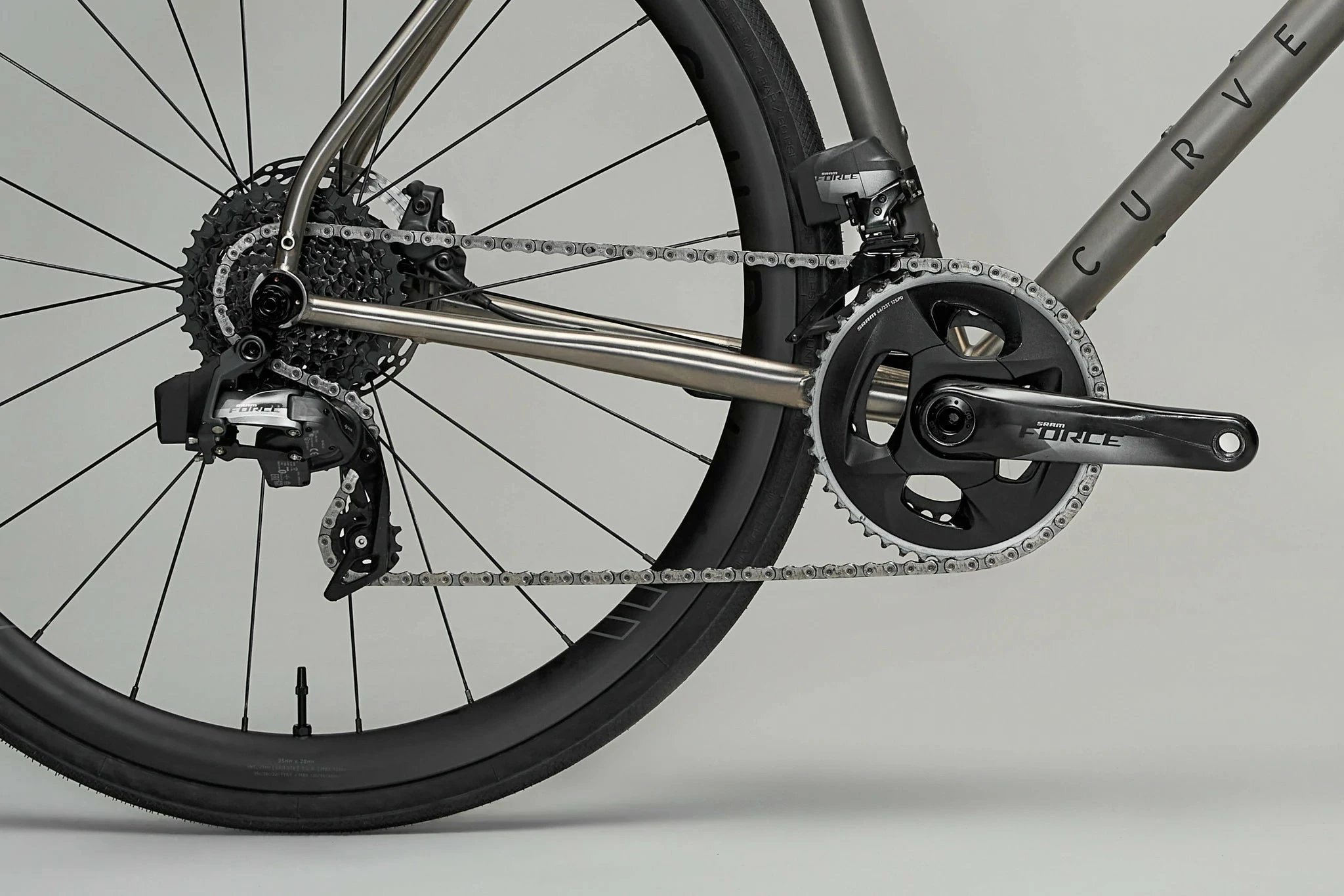 Curve Belgie Ultra Disc Titanium Frameset 6 Curve Belgie Ultra Disc Titanium Frameset - Image 4