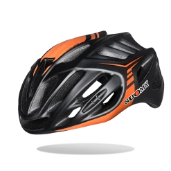Suomy Timeless Helmet - Black Matt/Orange