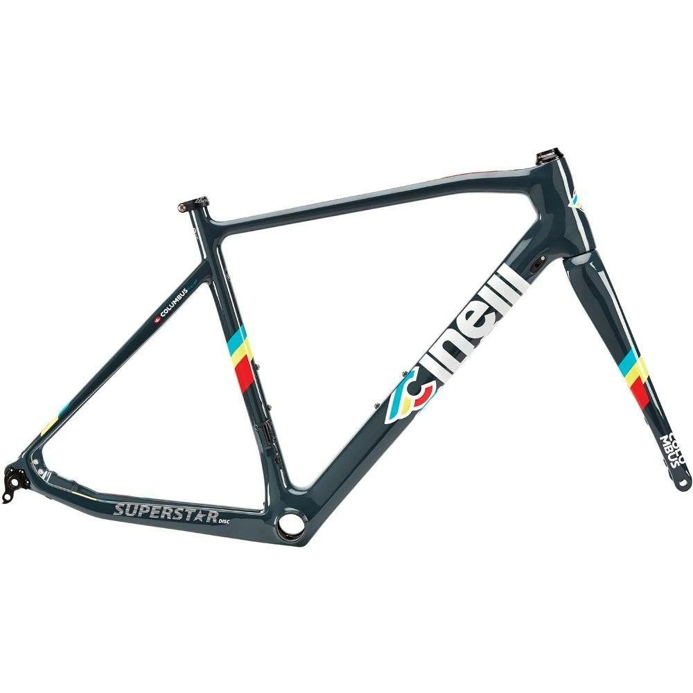 Cinelli Superstar Carbon Road Disc Frameset - Grey Street 3 Cinelli Superstar Carbon Road Disc Frameset - Grey Street