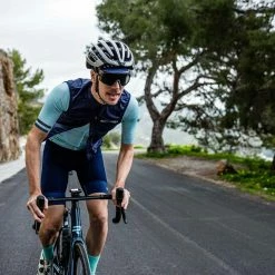 Peloton De Paris Sprinteur Wind Gilet - Pattern Khaki -Cycling Accessories Shop 4T2H6254