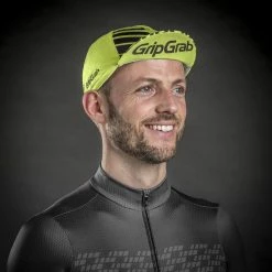 GripGrab Lightweight Summer Cycling Cap - Yellow Hi-Vis