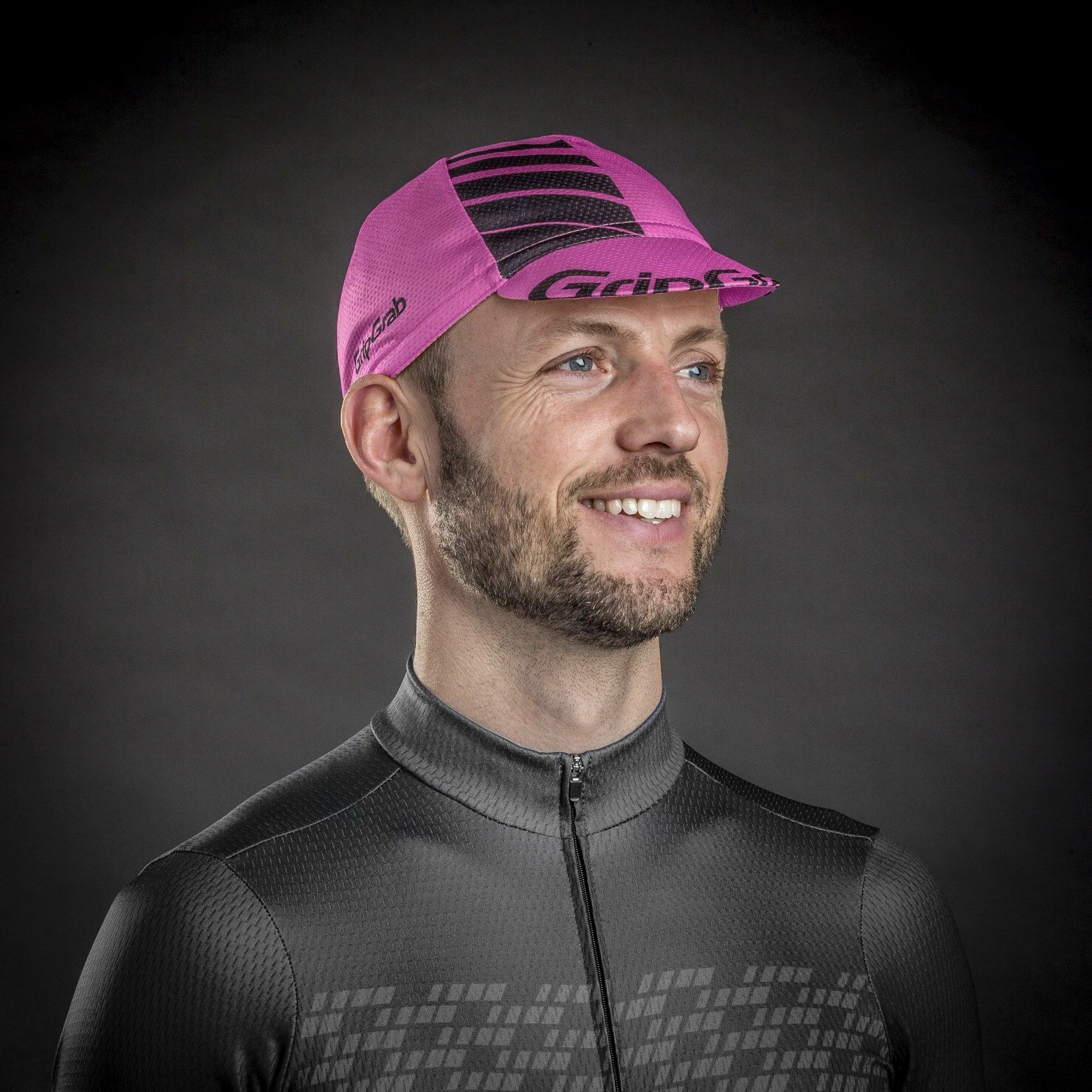 GripGrab Lightweight Summer Cycling Cap - Pink 3 GripGrab Lightweight Summer Cycling Cap - Pink