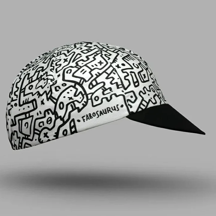 Bello Cotton Cycling Cap - Arne Clothing Doodle 4 Bello Cotton Cycling Cap - Arne Clothing Doodle - Image 2