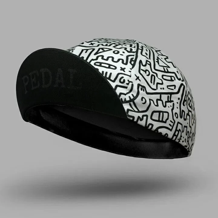Bello Cotton Cycling Cap - Arne Clothing Doodle 3 Bello Cotton Cycling Cap - Arne Clothing Doodle