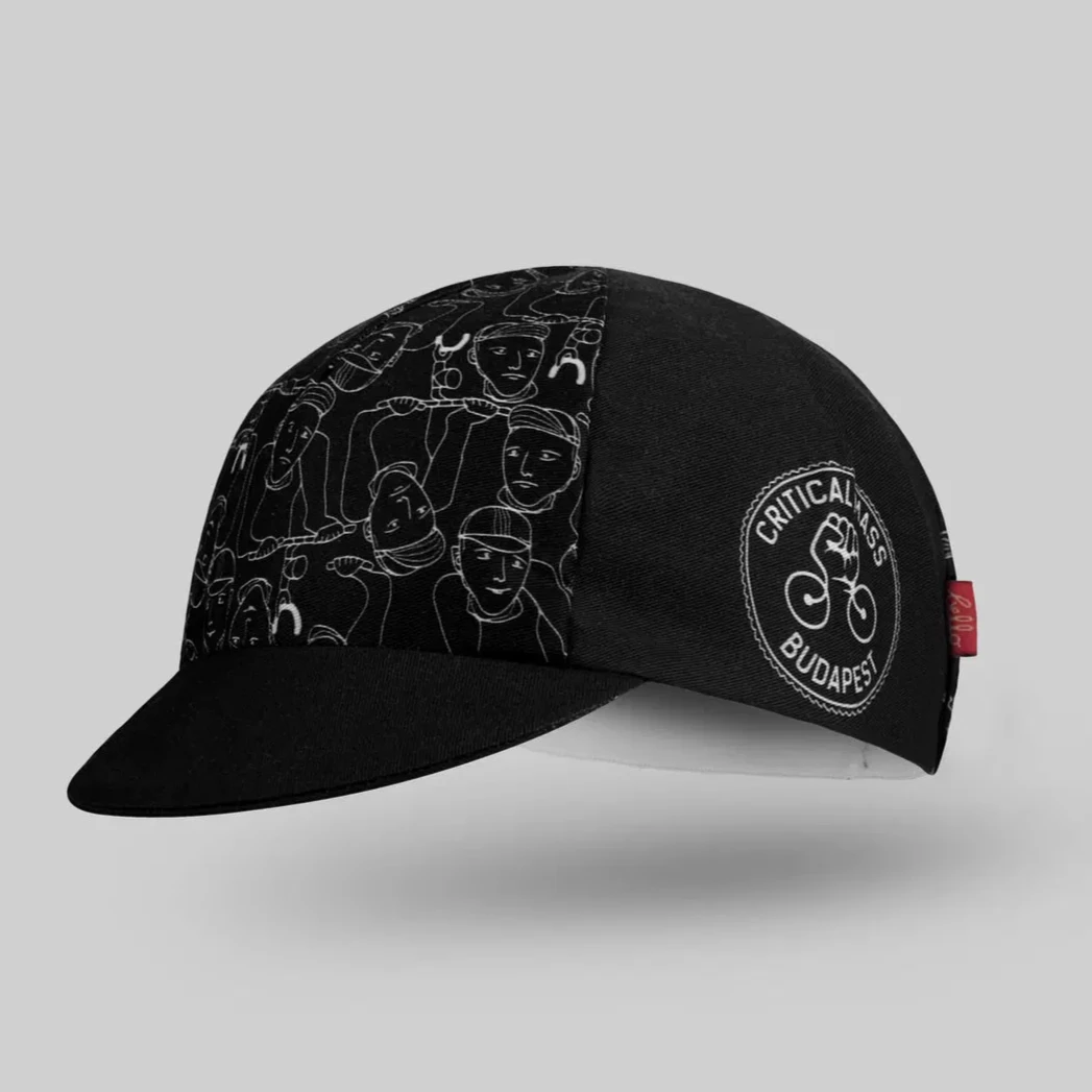 Bello Cotton Cycling Cap - Budapest Critical Mass 4 Bello Cotton Cycling Cap - Budapest Critical Mass - Image 2