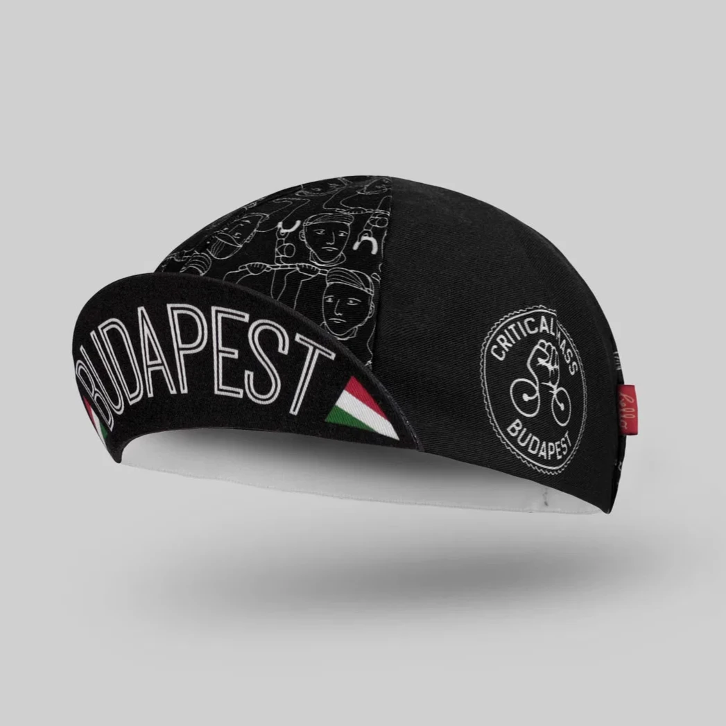 Bello Cotton Cycling Cap - Budapest Critical Mass 3 Bello Cotton Cycling Cap - Budapest Critical Mass