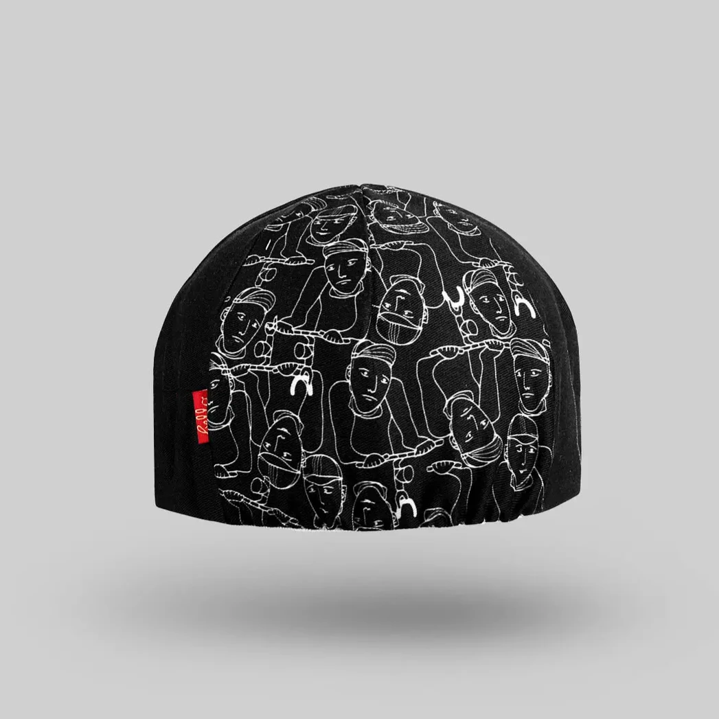 Bello Cotton Cycling Cap - F@CK CARS RIDE BIKES 5 Bello Cotton Cycling Cap - F@CK CARS RIDE BIKES - Image 3