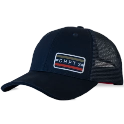 CHPT3 Stripe Cap - Navy Blue