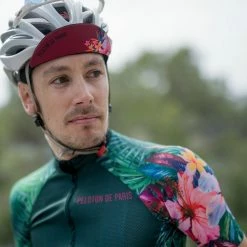 Peloton De Paris Black Flower Cycling Cap 10 Peloton De Paris Black Flower Cycling Cap -Cycling Accessories Shop Cycling Cap black flower webshop 1