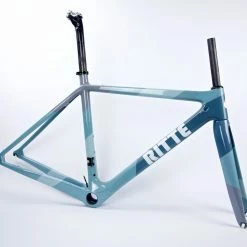 Ritte Ace Carbon Road Frameset (Rim Brake) - Blue Tri Color