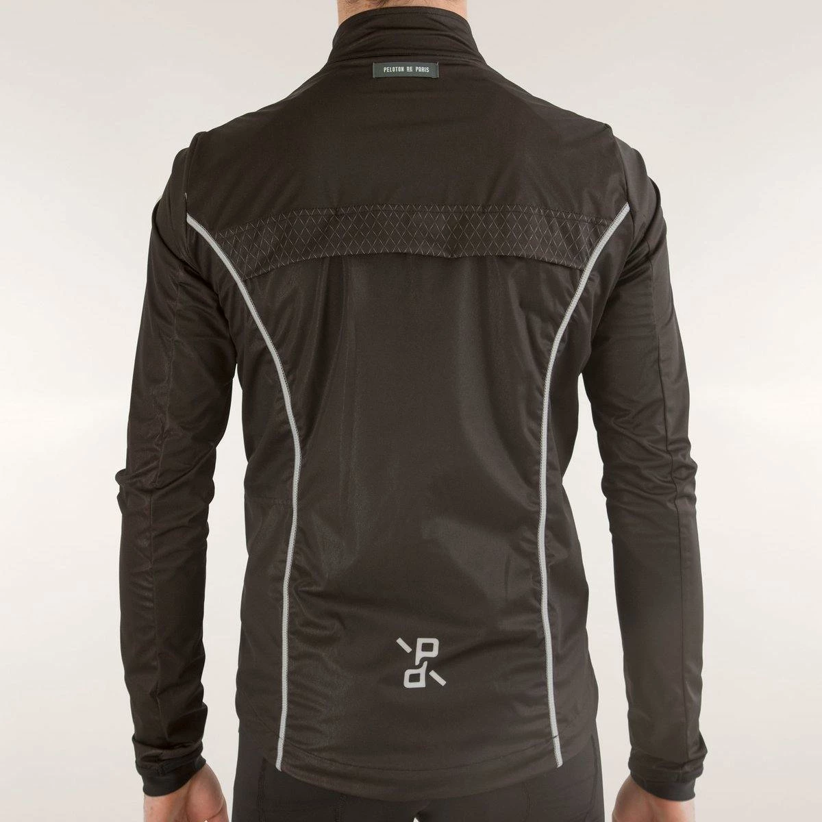 Peloton De Paris Elements Packable Jacket - Black 6 Peloton De Paris Elements Packable Jacket - Black - Image 4