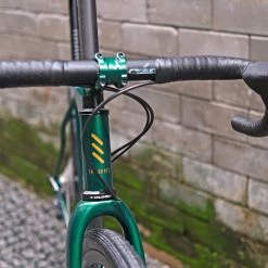 The Draft Comet Eater Gravel Bike - Metallic Green -Cycling Accessories Shop DSCF8807copy scaled