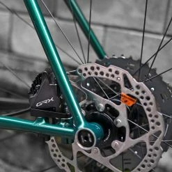 The Draft Comet Eater Gravel Bike - Metallic Green -Cycling Accessories Shop DSCF8824copy scaled