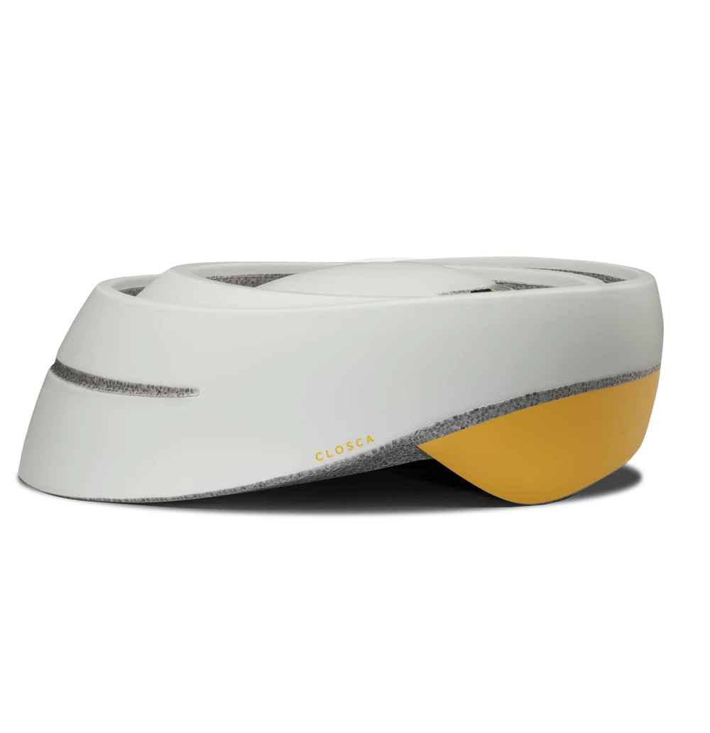 Closca Loop Helmet - Pearl/Mustard 4 Closca Loop Helmet - Pearl/Mustard - Image 2