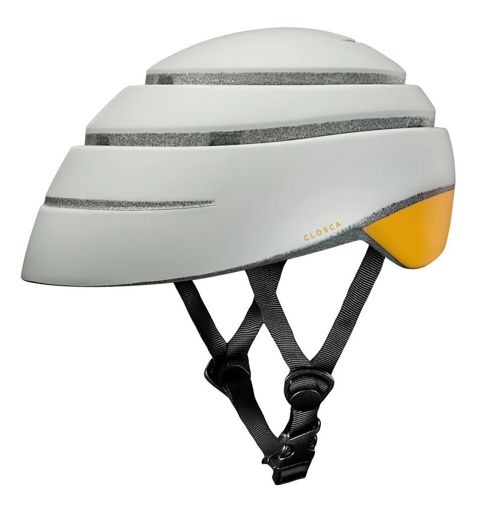 Closca Loop Helmet - Pearl/Mustard 3 Closca Loop Helmet - Pearl/Mustard