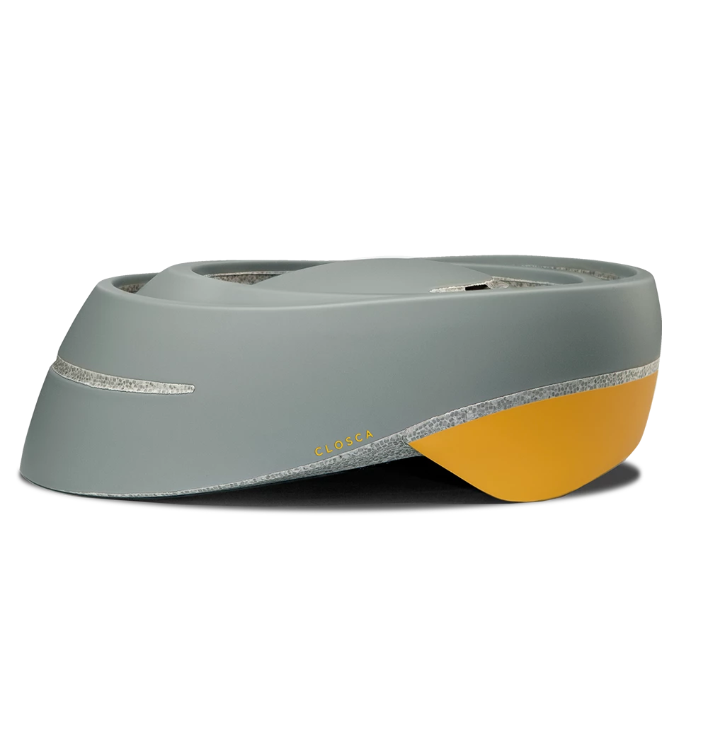 Closca Loop Helmet - Fossil/Mustard 4 Closca Loop Helmet - Fossil/Mustard - Image 2