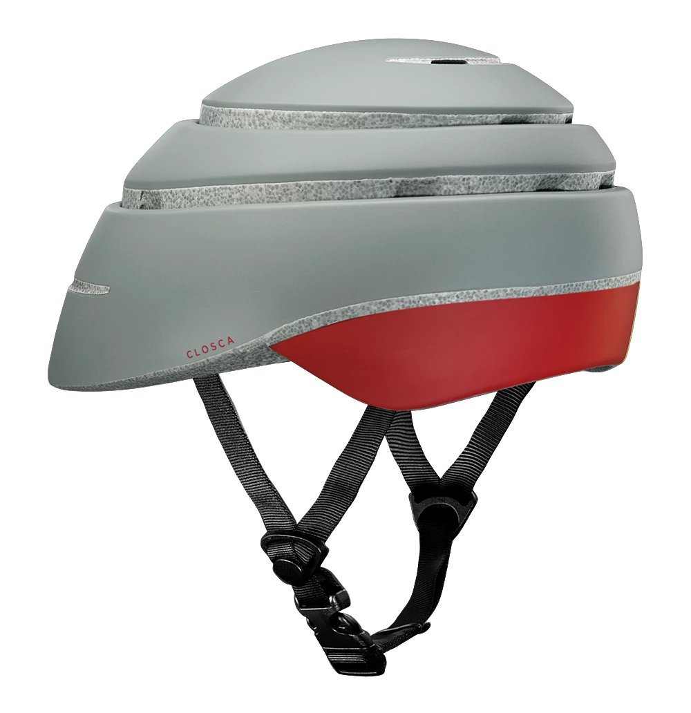 Closca Loop Helmet - Fossil/Red Wine 5 Closca Loop Helmet - Fossil/Red Wine - Image 3