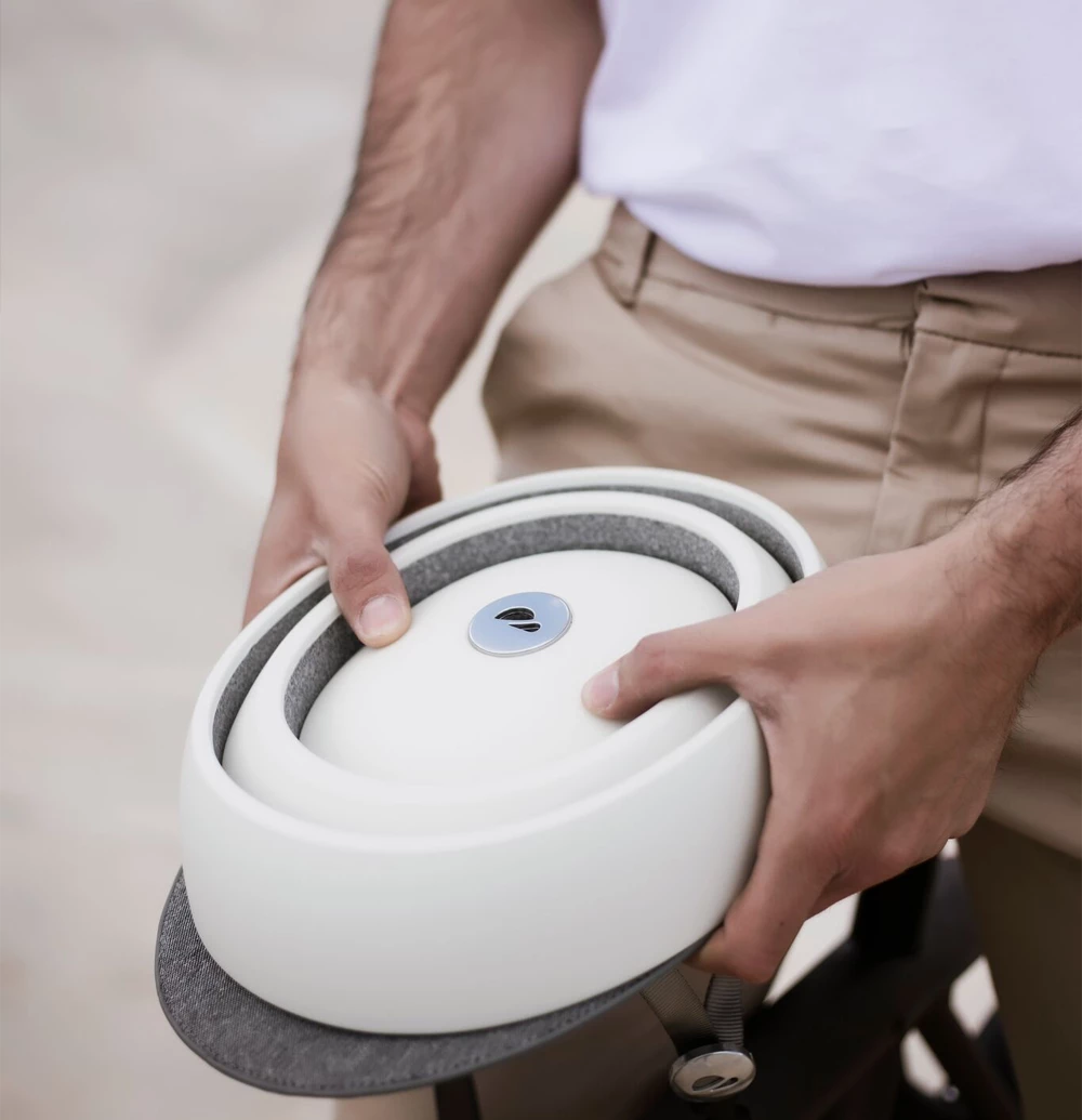 Closca Helmet - White 9 Closca Helmet - White - Image 7