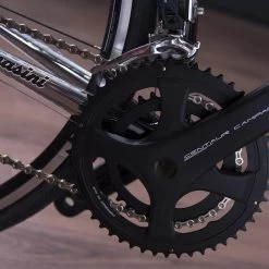 Tommasini Tecno Air Bike With Campagnolo Centaur - Black With 7 Golden Horses -Cycling Accessories Shop IMG 0060 1 scaled