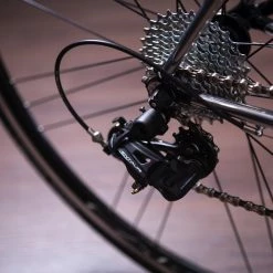 Tommasini Tecno Air Bike With Campagnolo Centaur - Black With 7 Golden Horses -Cycling Accessories Shop IMG 0066 1 scaled