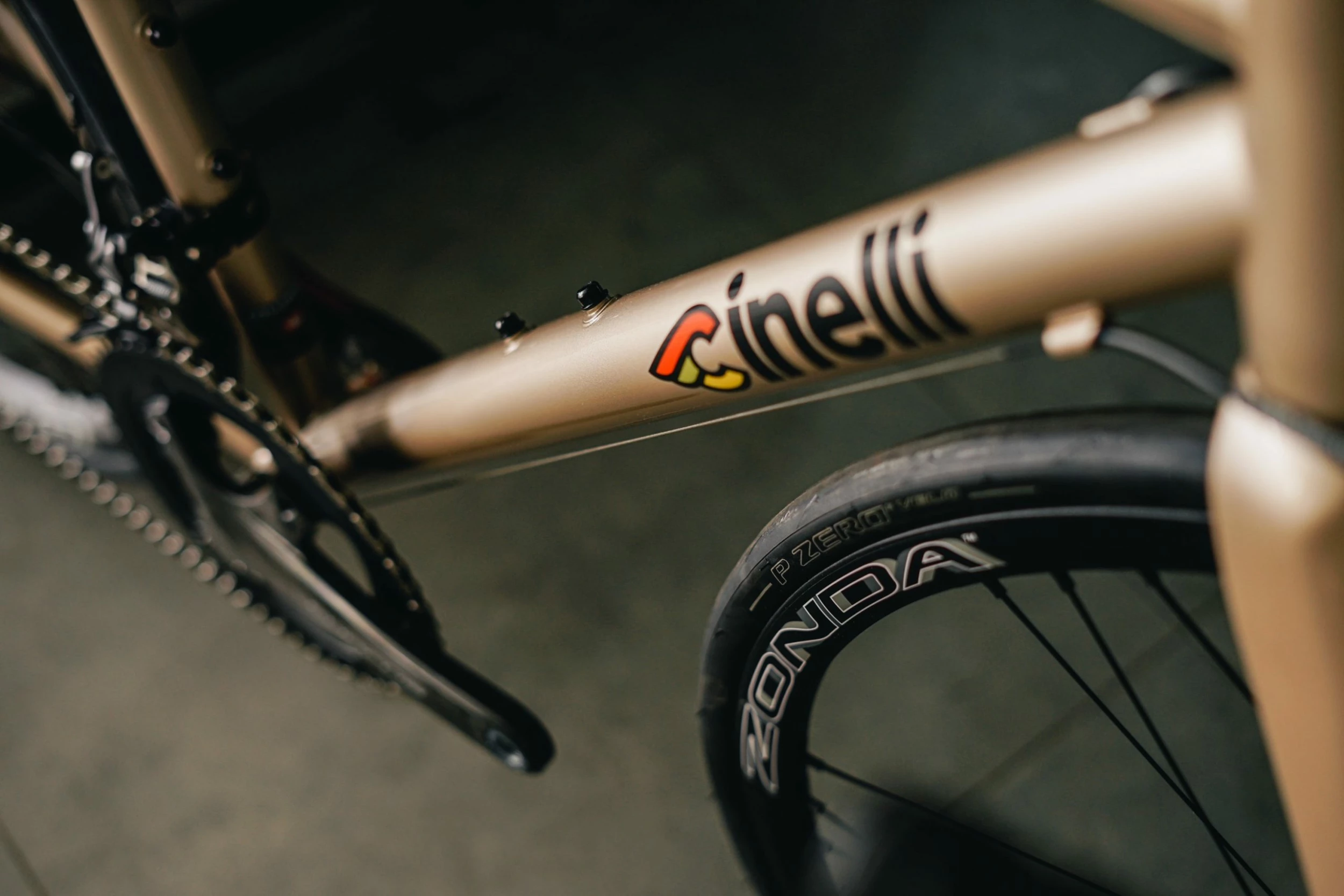 Cinelli Nemo Tig Road Bike Campagnolo Chorus - Champagne 7 Cinelli Nemo Tig Road Bike Campagnolo Chorus - Champagne - Image 5