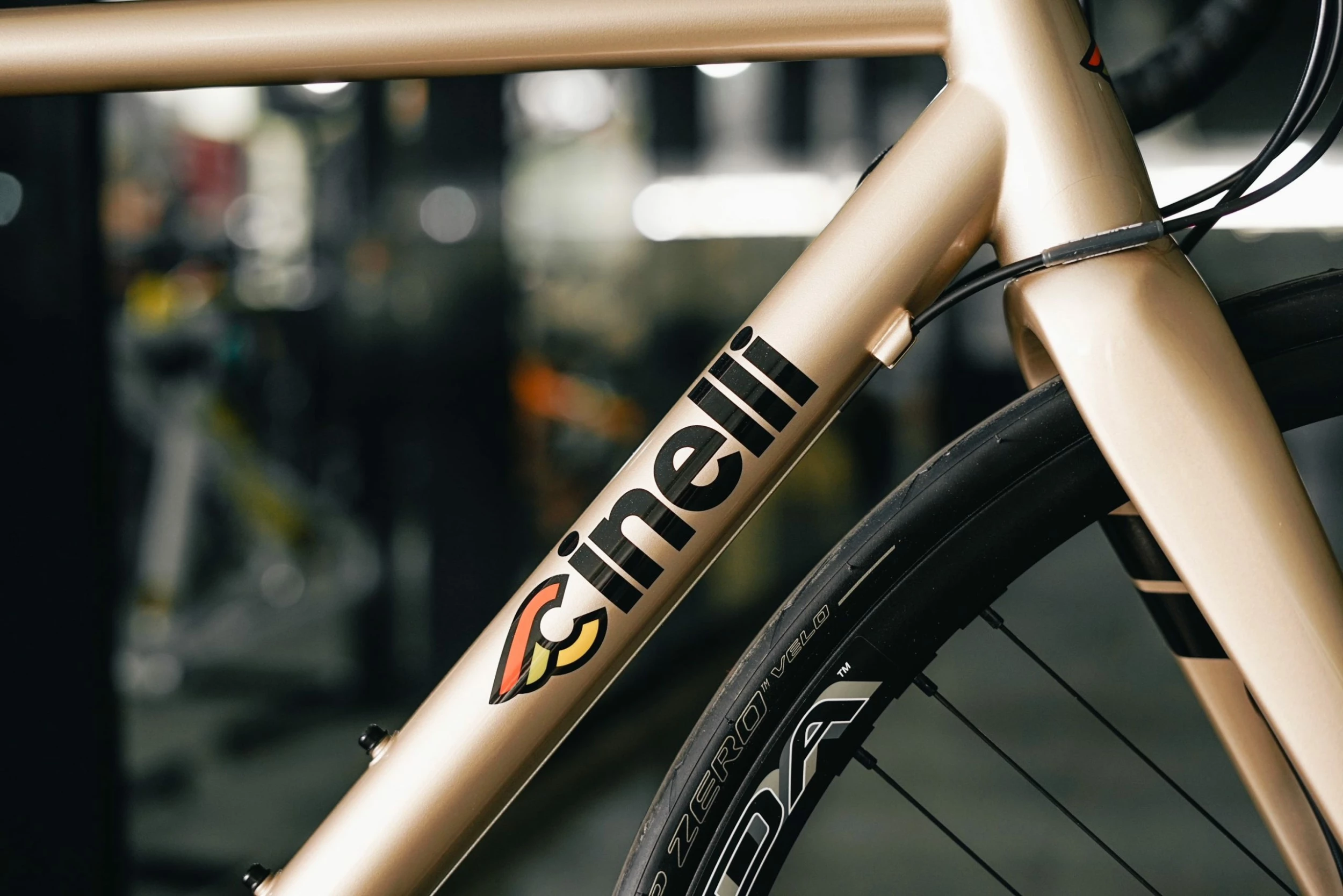 Cinelli Nemo Tig Road Bike Campagnolo Chorus - Champagne 11 Cinelli Nemo Tig Road Bike Campagnolo Chorus - Champagne - Image 9