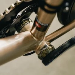 Cinelli Nemo Tig Road Bike Campagnolo Chorus - Champagne 31 Cinelli Nemo Tig Road Bike Campagnolo Chorus - Champagne -Cycling Accessories Shop IMG 0107 scaled