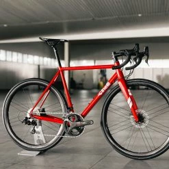 Cinelli Nemo Tig Road Bike Campagnolo Super Record - Racing Red