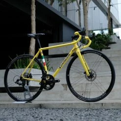 Tommasini Fire Road Disc Bike With Campagnolo Super Record - Yellow Tour De France