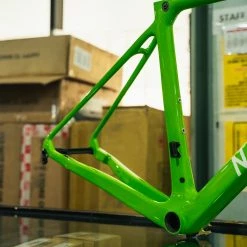 NOVE Race Carbon Road Disc Frameset - Glossy Green -Cycling Accessories Shop IMG 3782 scaled