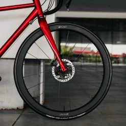 The Draft Hypatia Road Disc Bike - Lean Candy Red 12 The Draft Hypatia Road Disc Bike - Lean Candy Red -Cycling Accessories Shop IMG 4551