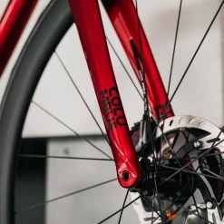 The Draft Hypatia Road Disc Bike - Lean Candy Red 16 The Draft Hypatia Road Disc Bike - Lean Candy Red -Cycling Accessories Shop IMG 4558