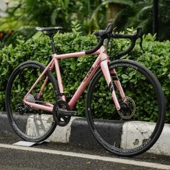 Cinelli Nemo Tig Road Bike Campagnolo Chorus - Pink