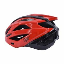 Safety Labs Juno Helmet - Red/Black -Cycling Accessories Shop JUNO Red Back Left