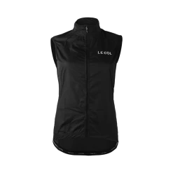 Le Col Sport Soft Shell Women Gilet - Black