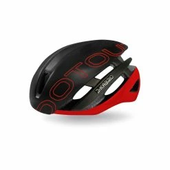 Dotout Kabrio HT.2 Helmet - Shiny Red/Matt Black