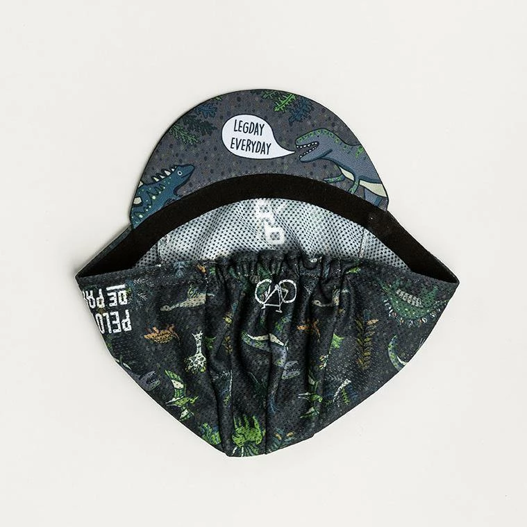 Peloton De Paris Dinosaur Cycling Cap 5 Peloton De Paris Dinosaur Cycling Cap - Image 3