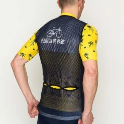 Peloton De Paris Race Gilet - Navy -Cycling Accessories Shop PDP P4C7041 2 LowRes 1024x1024 62154184 283b 468a 8ff1 1731d3f34108