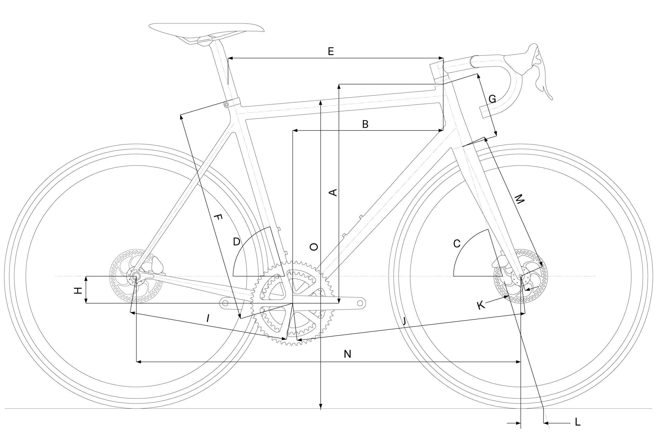 REPETE R2: Reason Road Disc Bike - Gold Green 10 REPETE R2: Reason Road Disc Bike - Gold Green - Image 8