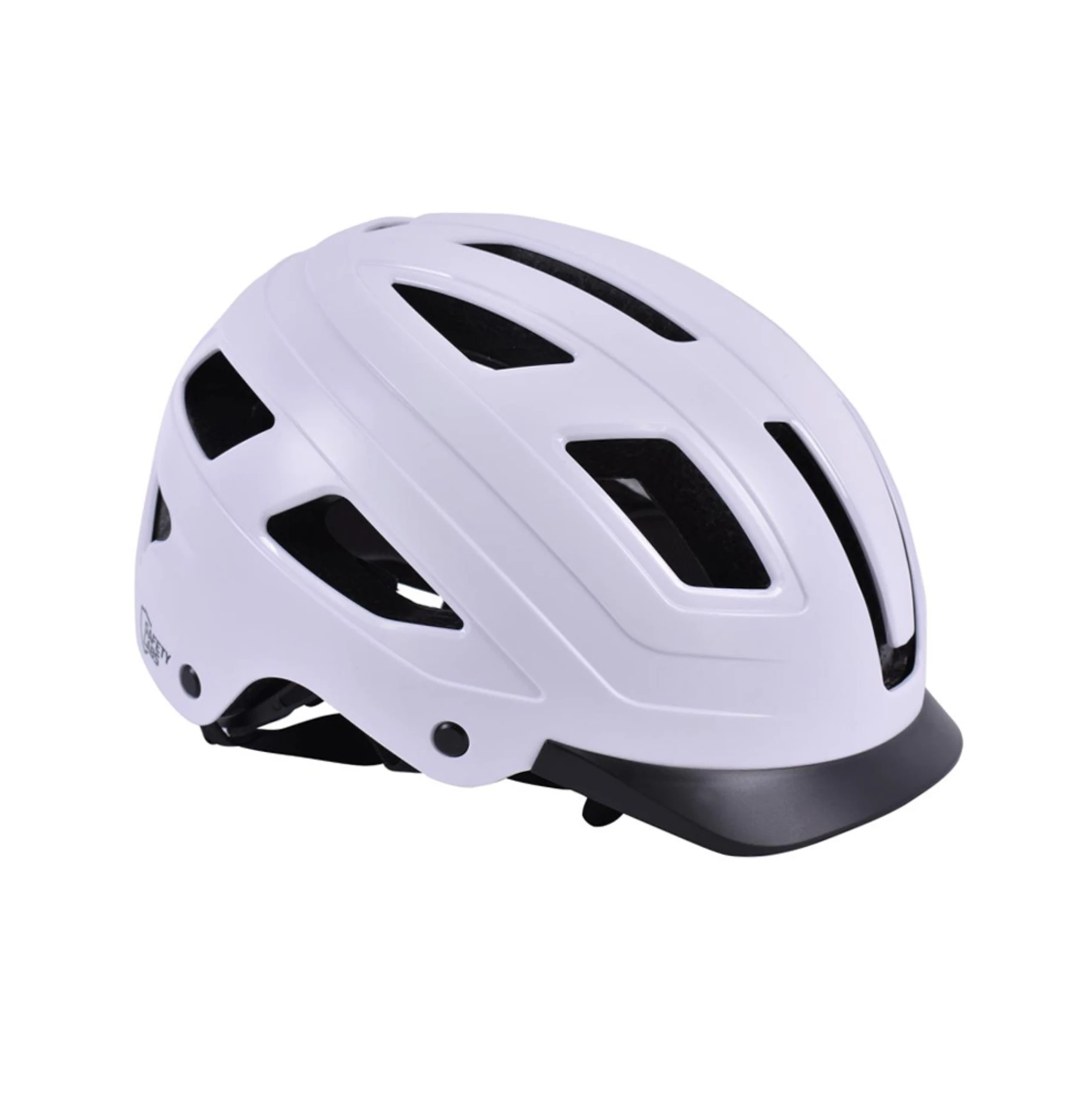 Safety Labs E-Bahn Helmet - Matt White 3 Safety Labs E-Bahn Helmet - Matt White