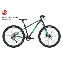 Frog MTB 69 Kids Bike - Metallic Grey/Neon Green