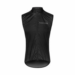 Peloton De Paris Sprinteur Wind Gilet - Black