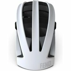 FEND One Foldable Helmet - Matte White -Cycling Accessories Shop WHITE FOLDED FRONT