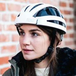 FEND One Foldable Helmet - Matte White -Cycling Accessories Shop WHITE ON HEAD 1512x.progressive 8e6facef a7f1 425b b46d 4db20eda81a0